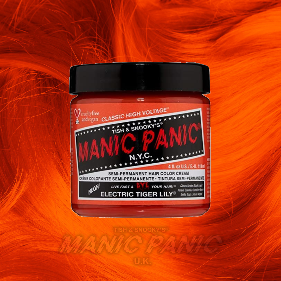 Electric Tiger Lily Classic High Voltage Hair Dye - Klesplagg fra Outland