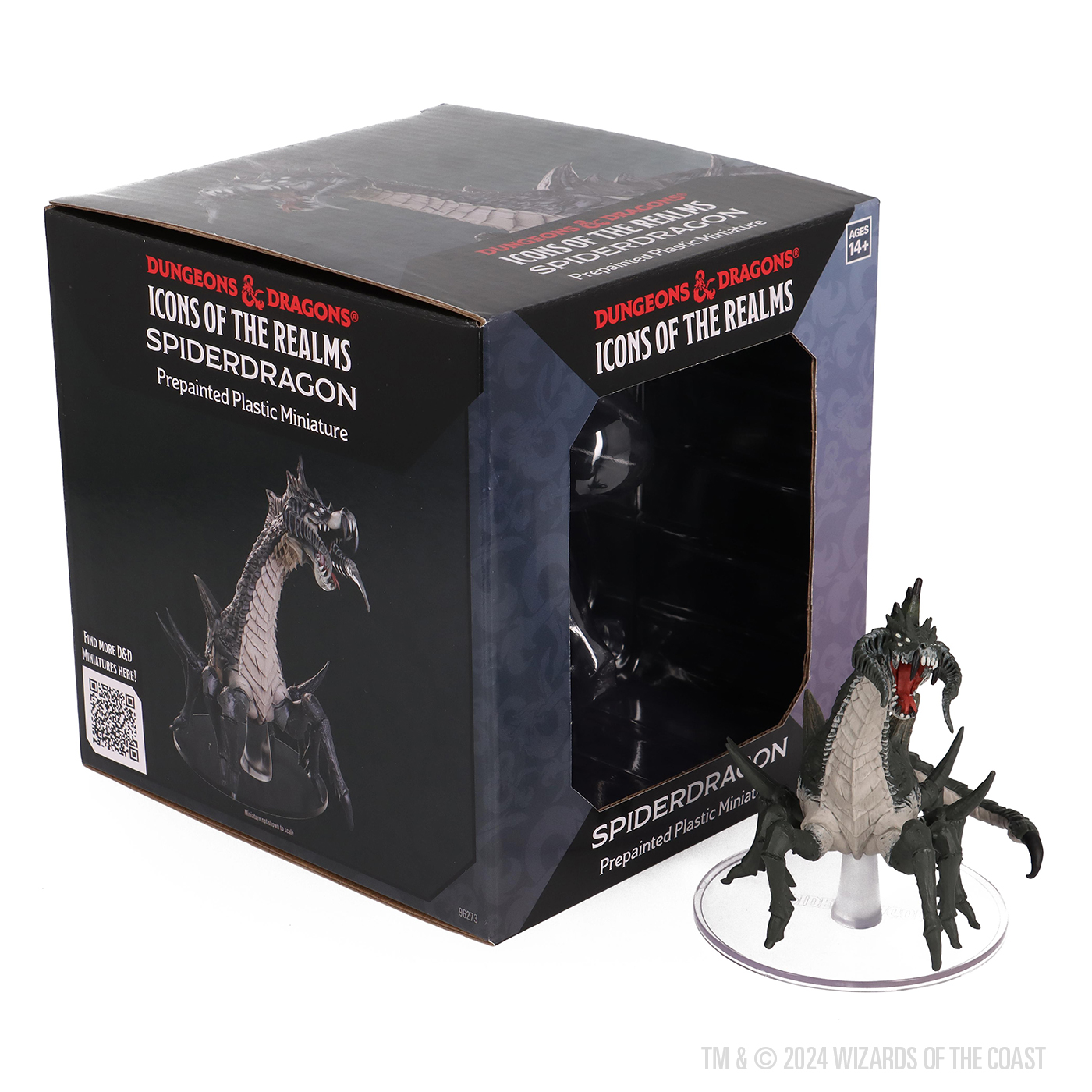 WizKids D&D Icons Of The Realms: Whirlwyrm Boxed Miniature - Painted Planescape Monster For Dungeons & Dragons