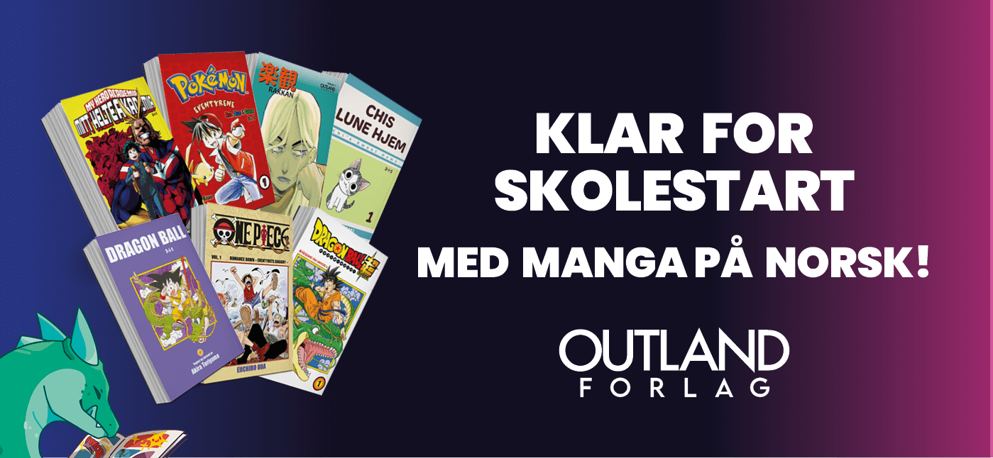 Leseglede kommer i mange former - Manga på norsk til skolestart!